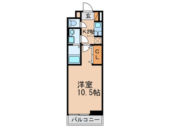 サウスレジデンス ビッグバードの物件間取画像